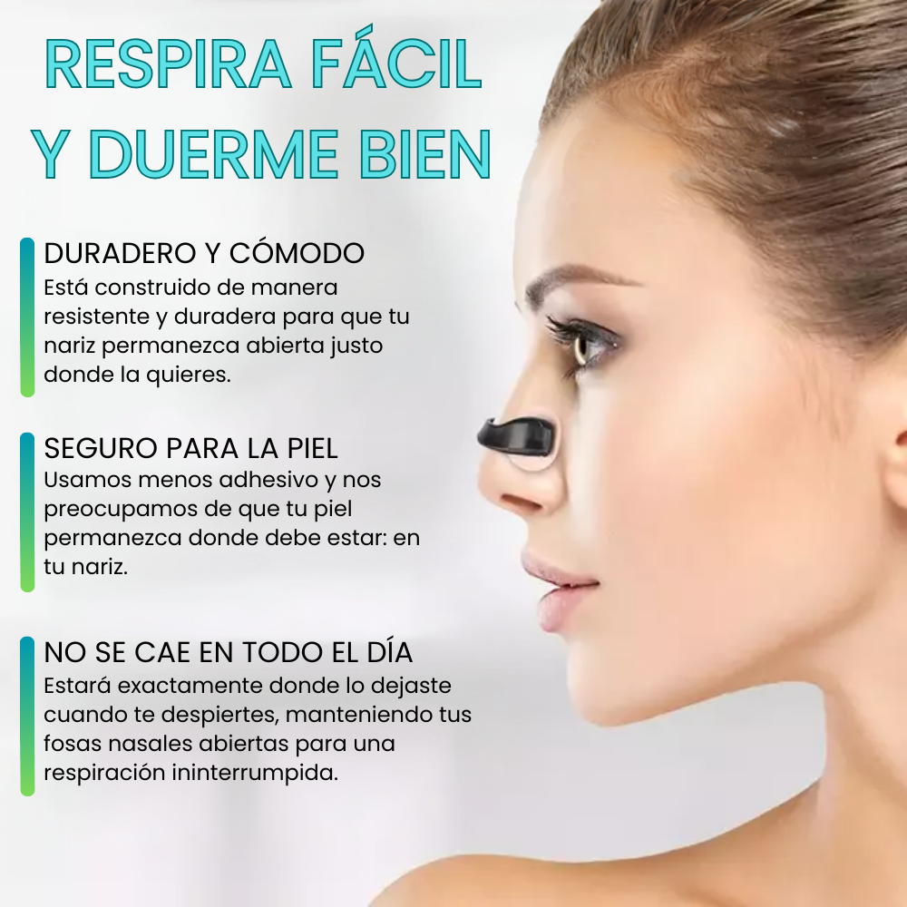 Kit clip nasal + bandas nasales