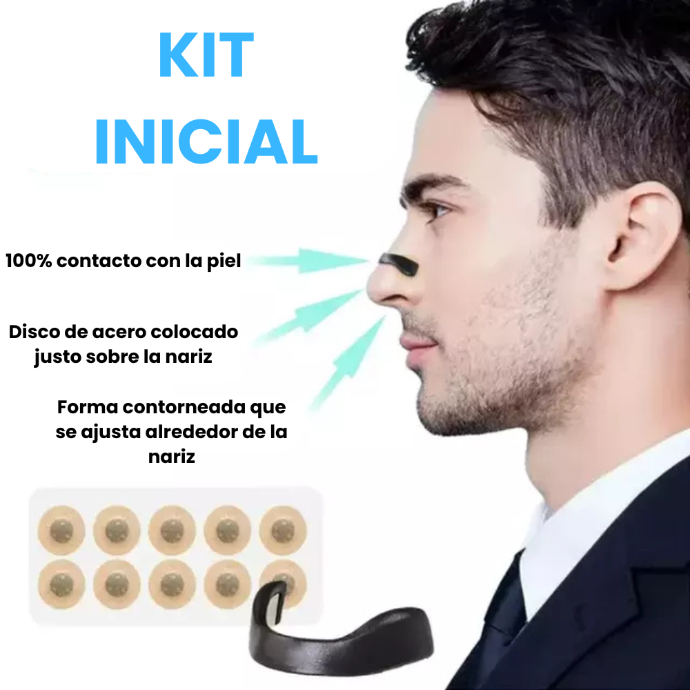 Kit clip nasal + bandas nasales