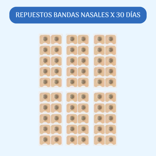Bandas nasales repuestos x30 pares