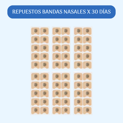 Bandas nasales repuestos x30 pares