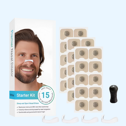 Kit clip nasal + bandas nasales