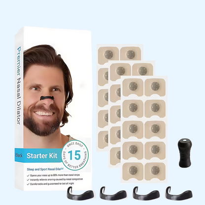 Kit clip nasal + bandas nasales
