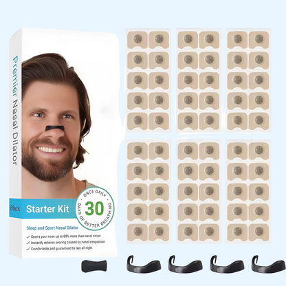 Kit clip nasal + bandas nasales