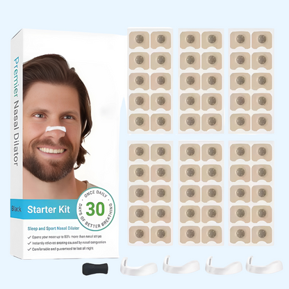 Kit clip nasal + bandas nasales